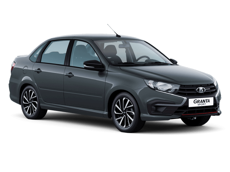 Купить Lada Granta Sport Седан в Ставрополе - СЕРЕБРИСТО-ТЕМНО-СЕРЫЙ "БОРНЕО" (633) - МЕТАЛЛИК